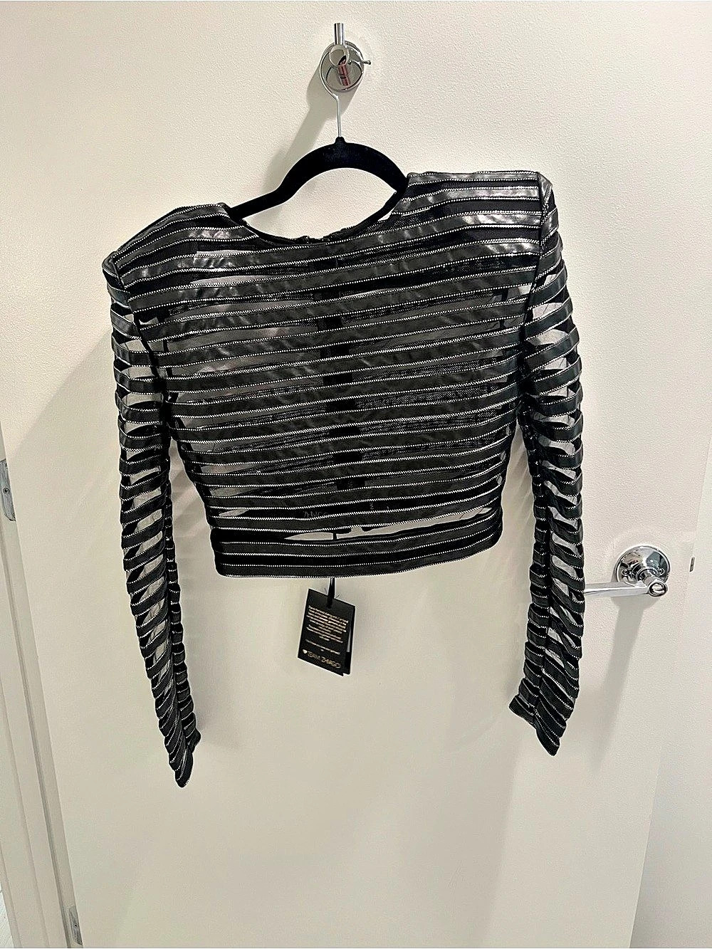 Zhivago Makelavi Top Black REVOLVE NWT